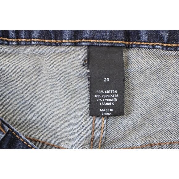 Lane Bryant Jeans Womens Size 20 Cotton Blend Stretch Genius Fit Skinny - Picture 7 of 7